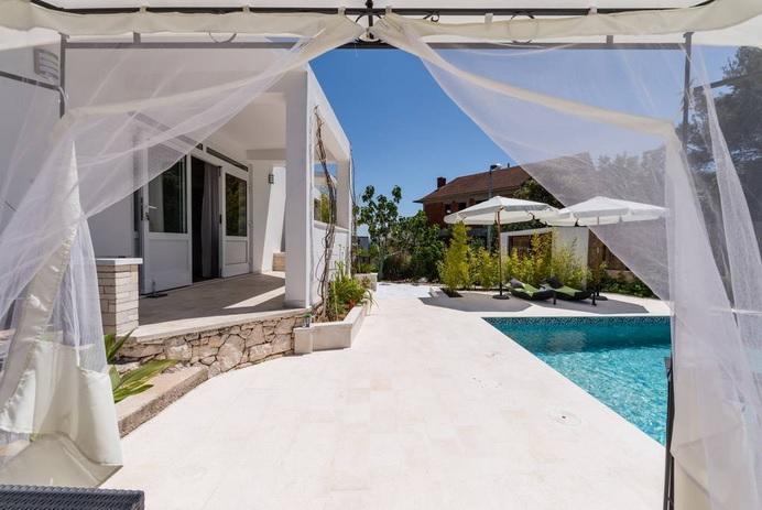 Luxury Apartment With Private Heated Pool Sibenik Ngoại thất bức ảnh
